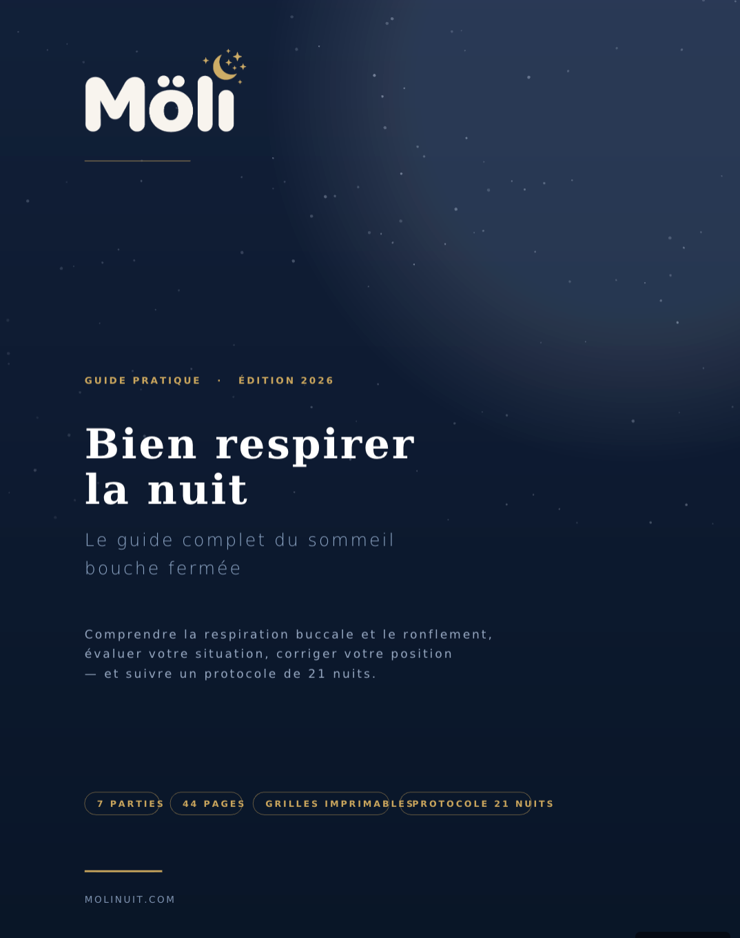 Bien respirer la nuit — le guide du sommeil de l'enfant