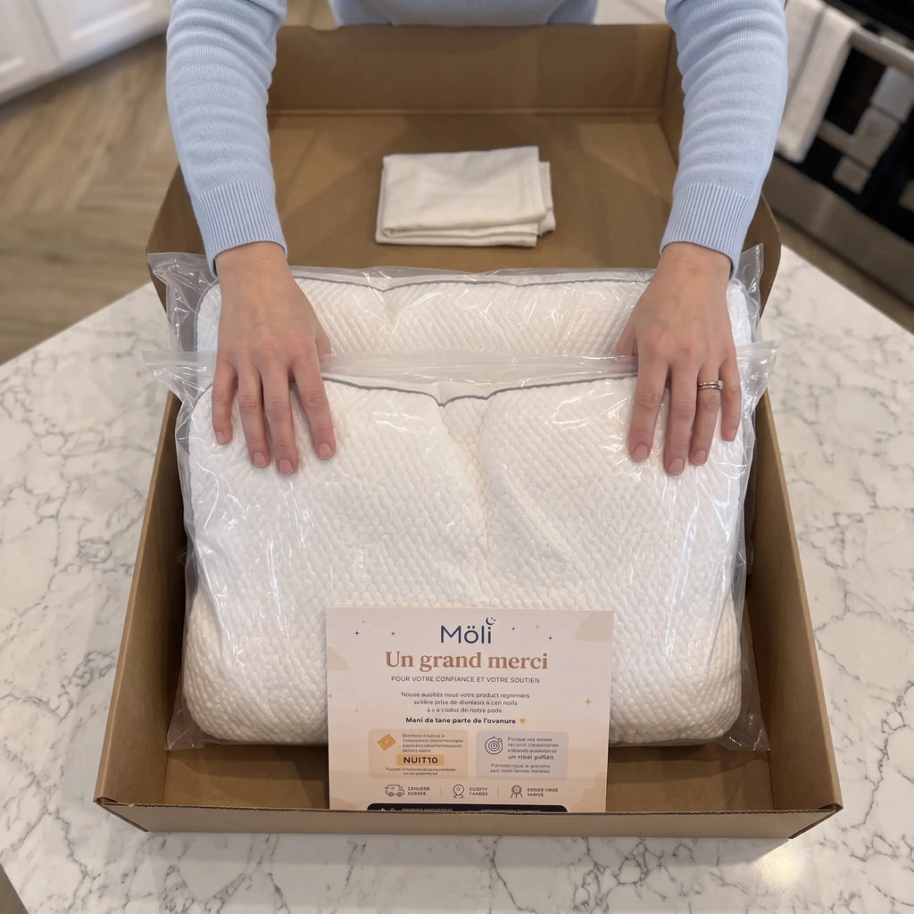 MÖLI - Oreiller ergonomique pour enfant